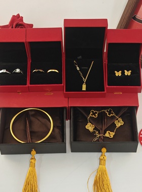 新娘首饰套装摆件订婚假三金五金