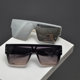 UV proof square retro men and women rice nail sunglasses