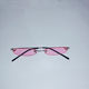 China's new ultra-small transparent yellow sunglasses