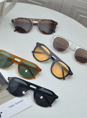 防紫外线方形复古经典男女潮米钉