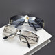 UV proof square punk men and women hollow sunglasses