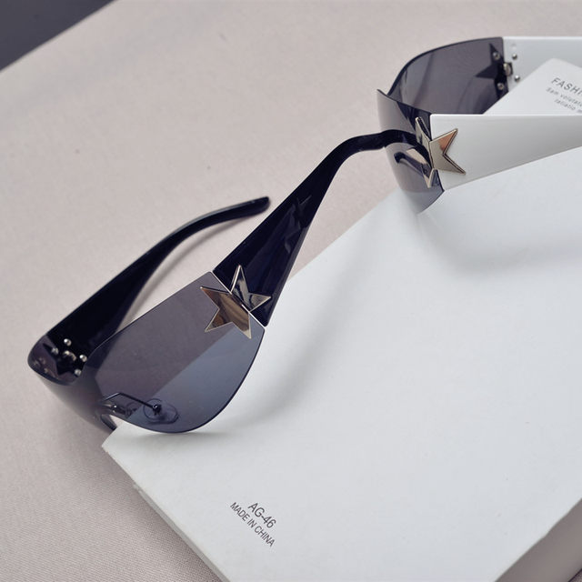 Anti-UV pilot retro punk men's and women's punk