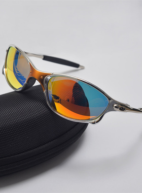 欧美复古朋克风嘻哈蹦迪炫彩墨镜