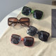 Anti-UV glare sunscreen square frame women's trendy