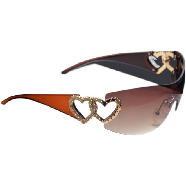 Qianjinfeng UV Love Retro Men and Women Diamond Inlay
