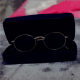 Young and Dangerous Dongxing Crow Zhang Yaoyang's same sunglasses super cool oval small frame sunglasses Millennium Prince Mirror Trend