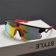 Anti-UV Toad Mirrors Retro Colorful Sunglasses for Men and Women