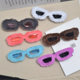Anti-UV Oval Retro Men's and Women's Plush