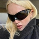 Windproof aviator style retro large frame sunglasses for men and women