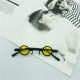 Sunglasses, personalized style Korean style retro round sunglasses