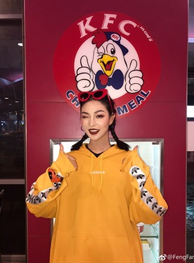 欧美复古新款封帆FF同款猫耳朵