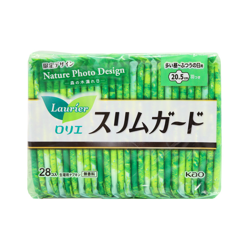 日本原装花王日用护翼型卫生巾20.5cm28片*瞬吸丝薄1mm*无荧光剂,淘宝优惠券,粉丝福利购,淘宝优惠卷