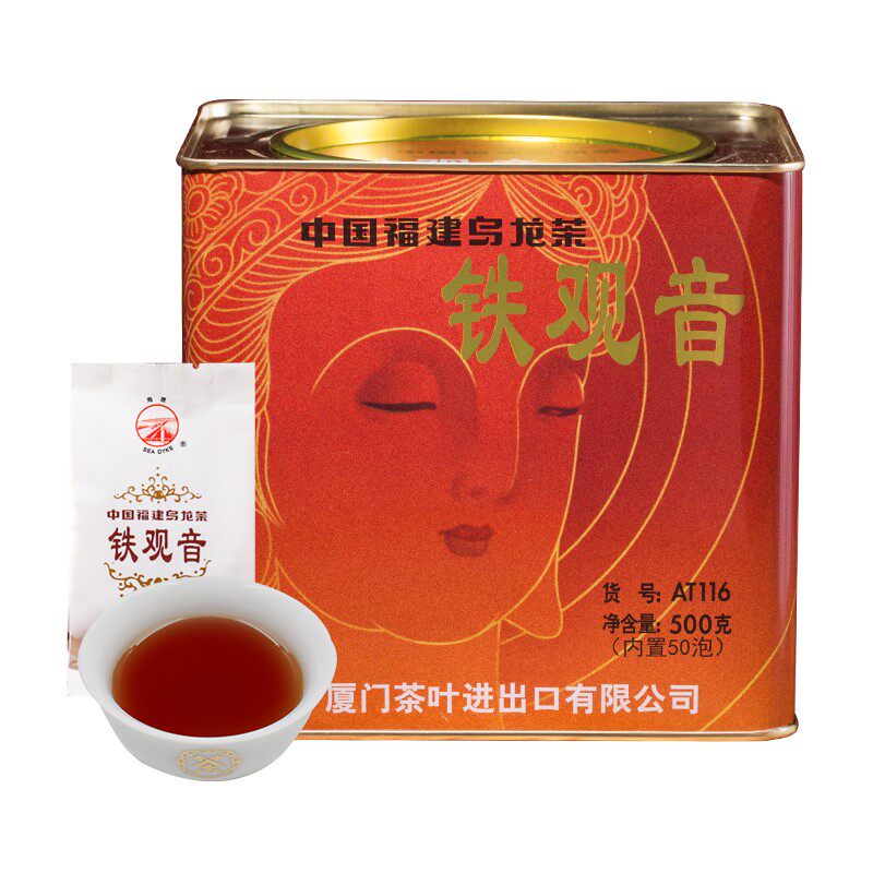 中粮中茶厦门海堤at116传统铁观音 大路通食品再加工茶