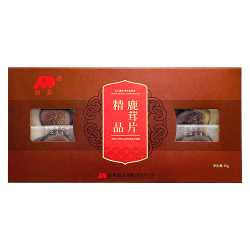 吉林敖东_鹿茸红粉片10g 东北特产男泡酒料礼盒正宗鹿茸片 - 图3