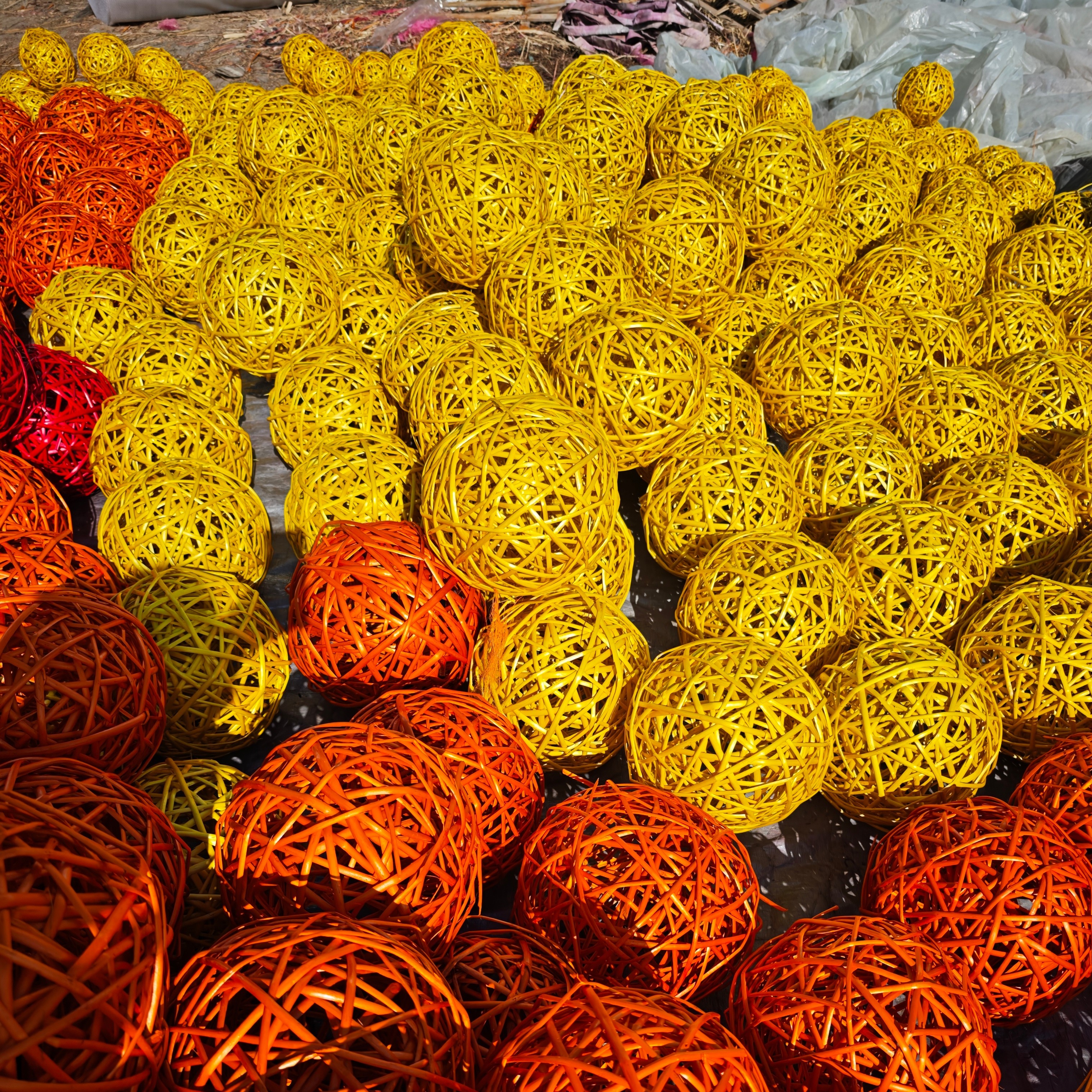 藤球元旦装饰挂件柳球挂饰球氛围摆设拍摄道具摆件售楼处树挂,淘宝优惠券,粉丝福利购,淘宝优惠卷