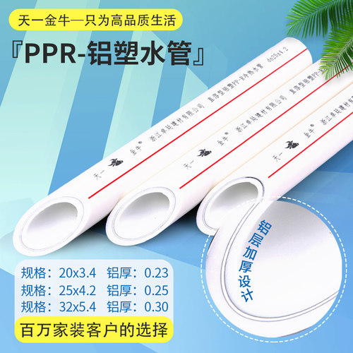 天一金牛ppr水管冷热管材家用自来水配件家装20 25 32水管管件 - 图2