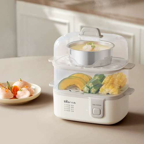 Переход пароварки с двойной пропускной способностью парики с двойной пропускной способностью и тушеном тушеном аппаратом