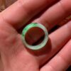 Natural Grade A Burmese Laokeng Jadeite Ring Ring 17