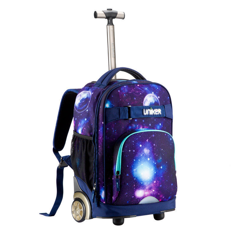 uniker拉杆女中学生男韩版双肩背包 uniker双肩背包