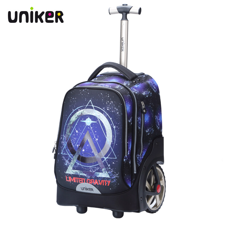 uniker拉杆大轮子可爬楼女男旅行包 uniker拉杆箱