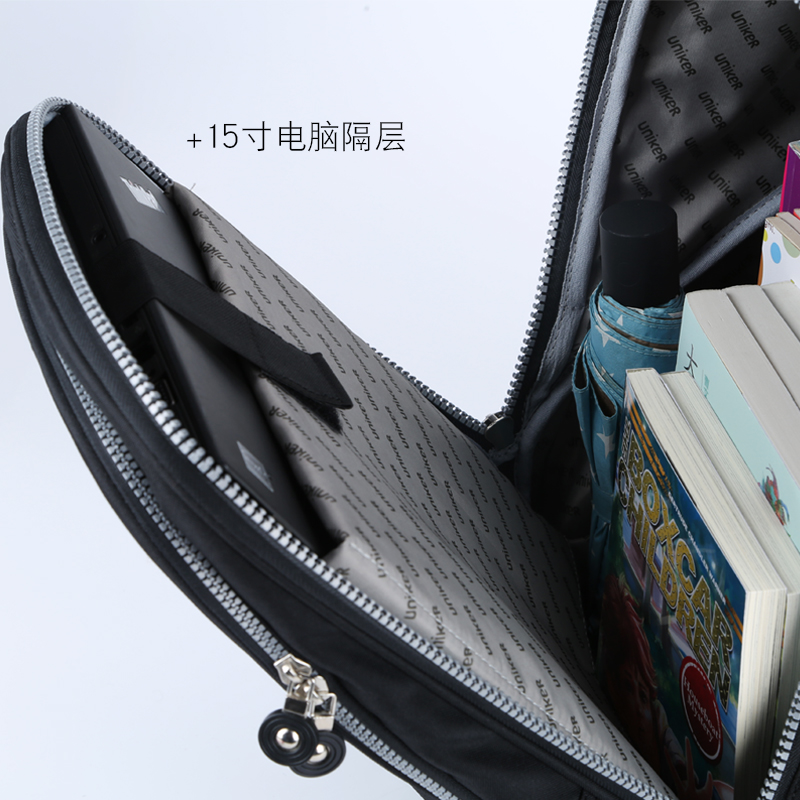 中学生拉杆书包男小学生旅行包女手提儿童大容量初中拉杆包 uniker 中学生拉杆书包男小学生旅行包女手提儿童大容量初中拉杆包 uniker