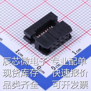 5222-08YPS0BW01 IDC连接器(牛角/简牛) 2mm 2x4P排数:2每排P数-图0