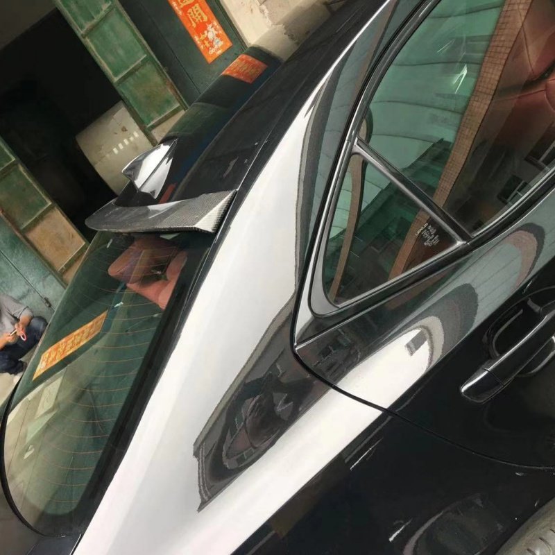 适用雷克萨斯13-19款IS300 350 200T改碳纤尾翼顶翼后扰流定风翼 - 图2