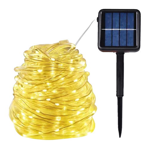 太阳能灯带户外防水超亮庭院led灯串满天星闪灯氛围装饰七彩灯条 - 图3