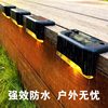 Solar outdoor step light villa garden wall light