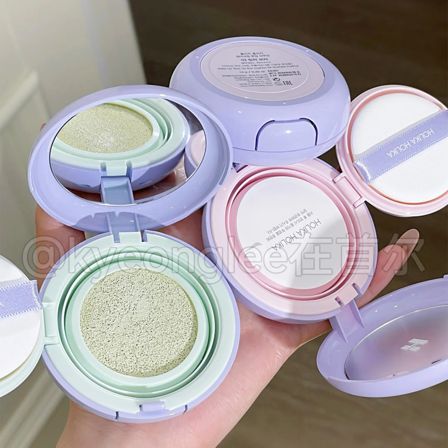 清仓！holika惑丽客美妆防晒气垫有色提亮持妆隔离粉底液哑光轻薄,淘宝优惠券,粉丝福利购,淘宝优惠卷