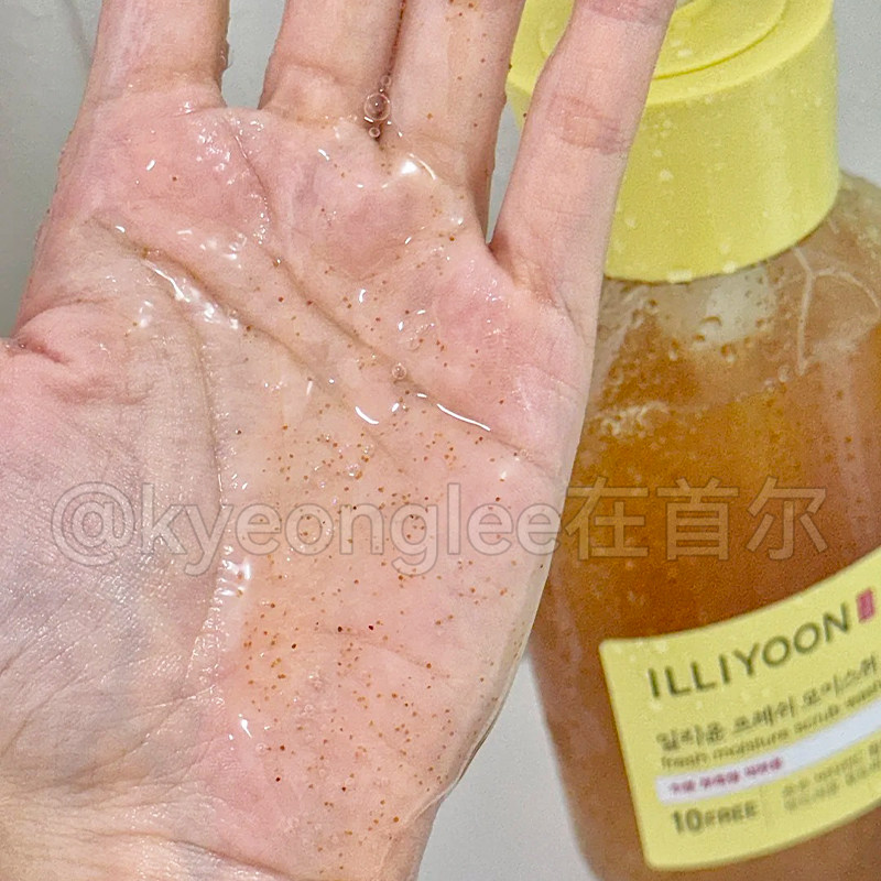 illiyoon一理润柚子磨砂沐浴露VC沐浴液清香温和去角质泡沫细腻,淘宝优惠券,粉丝福利购,淘宝优惠卷