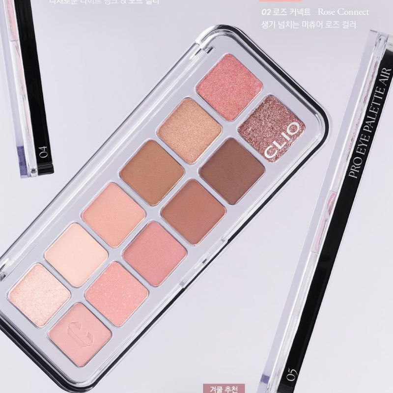 韩国CLIO珂莱欧12色眼影盘新品pro eye palette air哑光珠光防水 - 图2