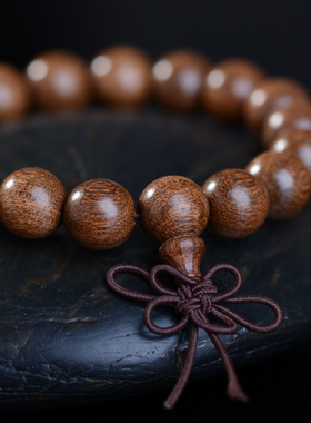 包邮金丝檀木手串沉香阴沉木乌木