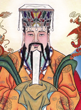 神仙玉皇大帝王母娘娘新品卷轴画