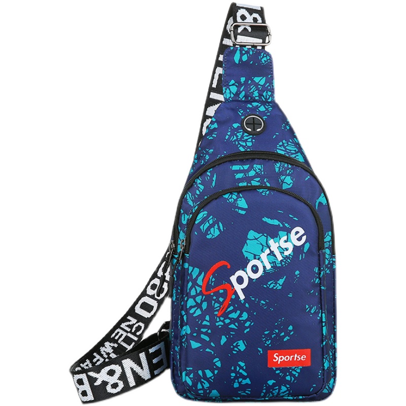 Fashionable chest bag, sports chest crossbody bag, fashionable trendy personality shoulder bag, trendy temperament, casual cycling backpack
