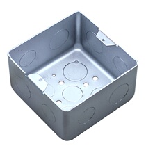 Cartridge cover plate Universal metal cover box embedded with thickened ultra-thick anti-corrosive anti-rust belt pZv dark thick c plate