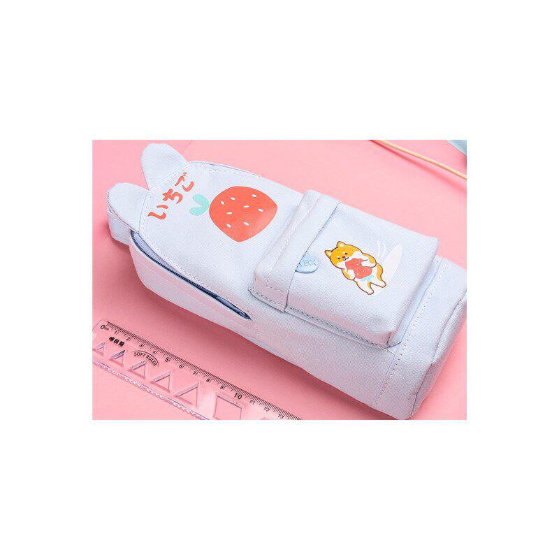 笔袋耐脏大容量学习用品初中生韩系新款流行文具袋笔盒儿童 七顺优购网