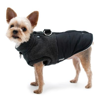 高档2019冬棉衣加厚狗衣服服饰金毛可穿新款拼接宠物DOGO都会狗