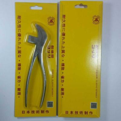 Special white handle LA Estrian Truffle Bird Mouth Pliers not easy to rustle bird Mouth pliers pull helper Shoe Pliers Waist Helper Grip Helper Grip Pliers