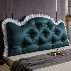 Спинка кровати подушки ins床头靠垫夏季网红加高大靠背卧室床上靠枕欧式软包可拆洗绑带