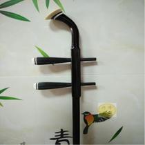 Dihupole colour wood Four-hut round bar Flat Rod with shaft Wood shaft Four-hub Rod Instrument Accessories Dihu Pole