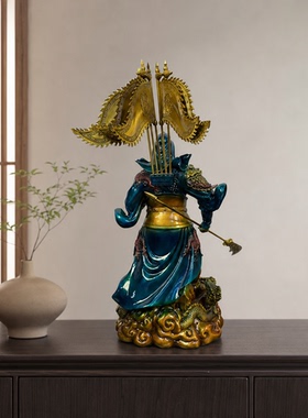 飞龙关公纯铜摆件供奉店铺