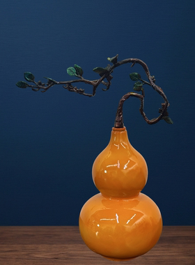 新中式葫芦摆件福字客厅玄关福禄