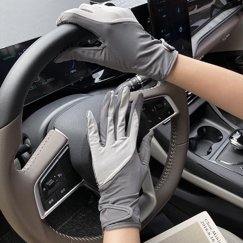 防晒冰丝手套短款女夏季开车防紫外线遮阳透气可触屏防滑凉感冰袖,淘宝优惠券,粉丝福利购,淘宝优惠卷