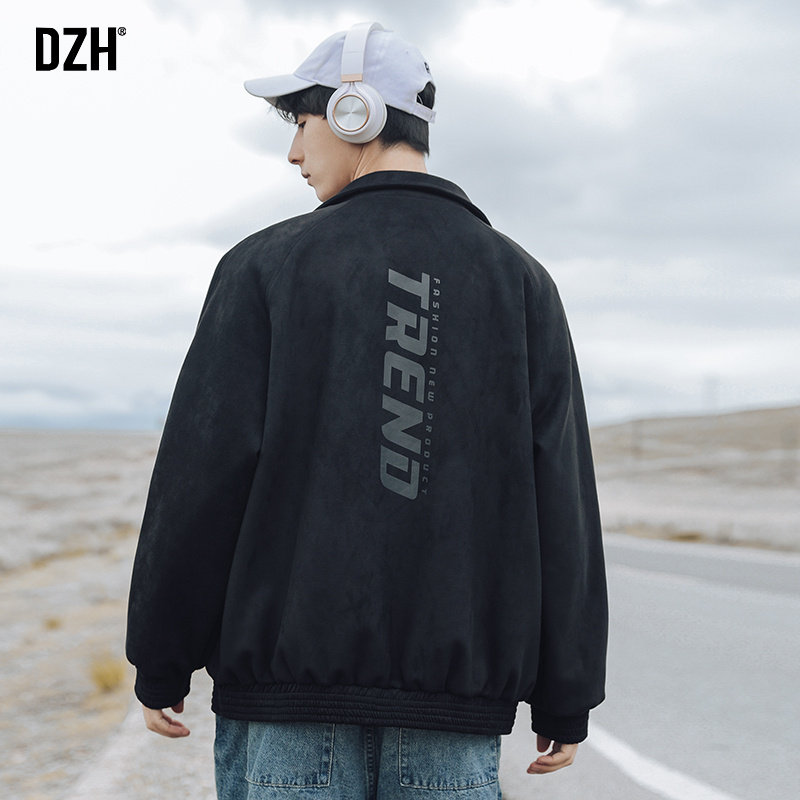 男士秋冬潮牌潮流男装2022新款夹克 dzh夹克