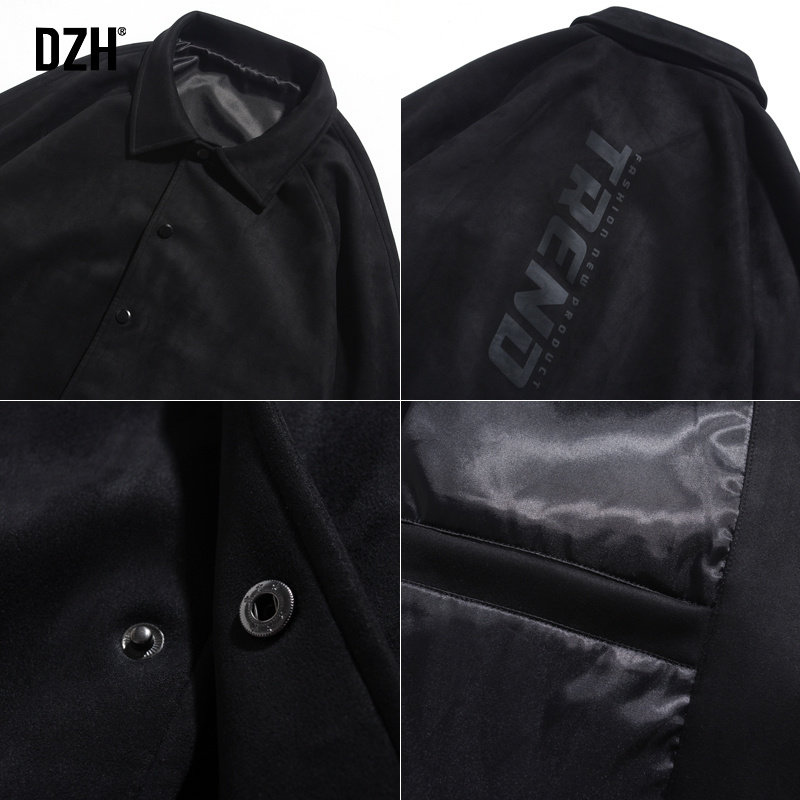 男士秋冬潮牌潮流男装2022新款夹克 dzh夹克