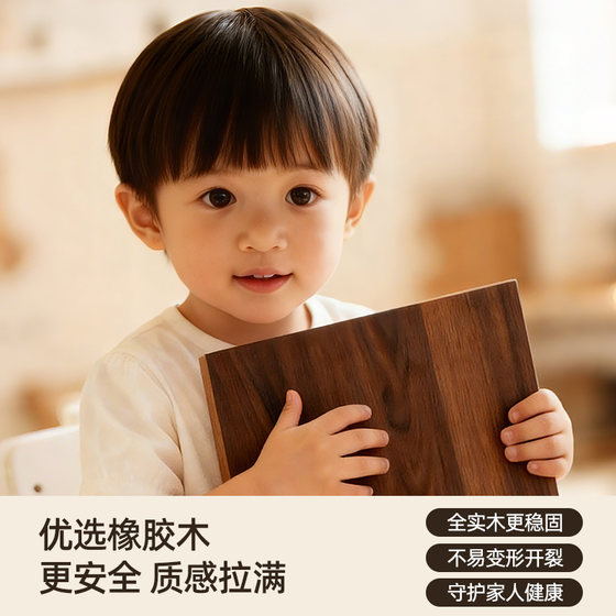 Retro solid wood dressing mirror floor-standing home bedroom mirror