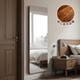 Japanese style high-end tempered full-length mirror