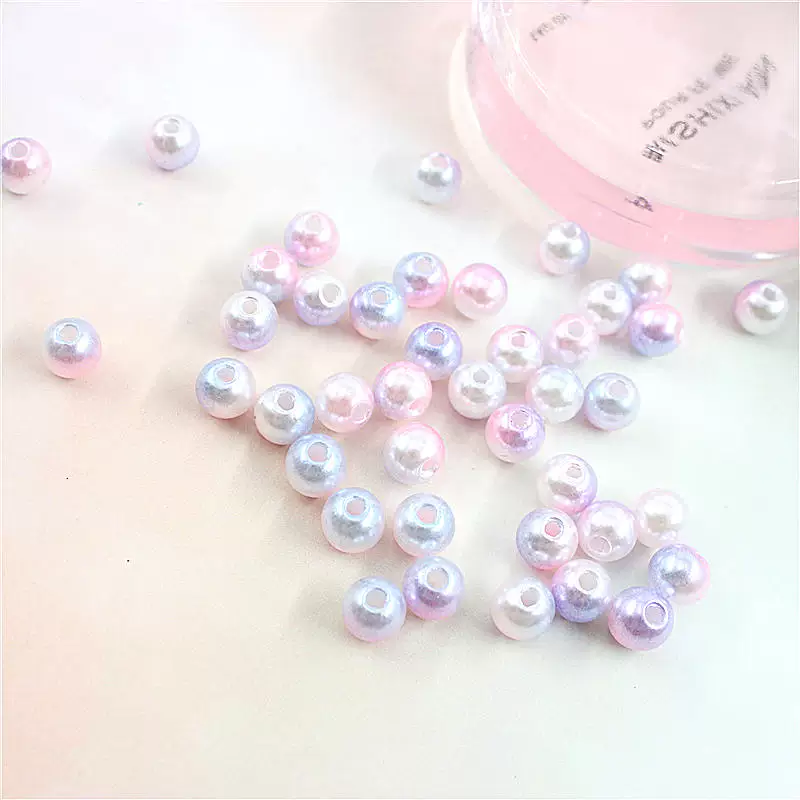 Beads pearl, beaded bracelet handmade, accessory, accessories, gradient, DIY