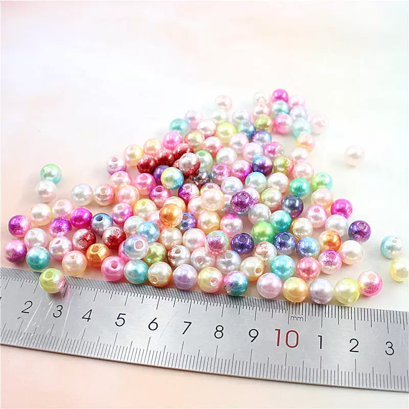 Beads pearl, beaded bracelet handmade, accessory, accessories, gradient, DIY